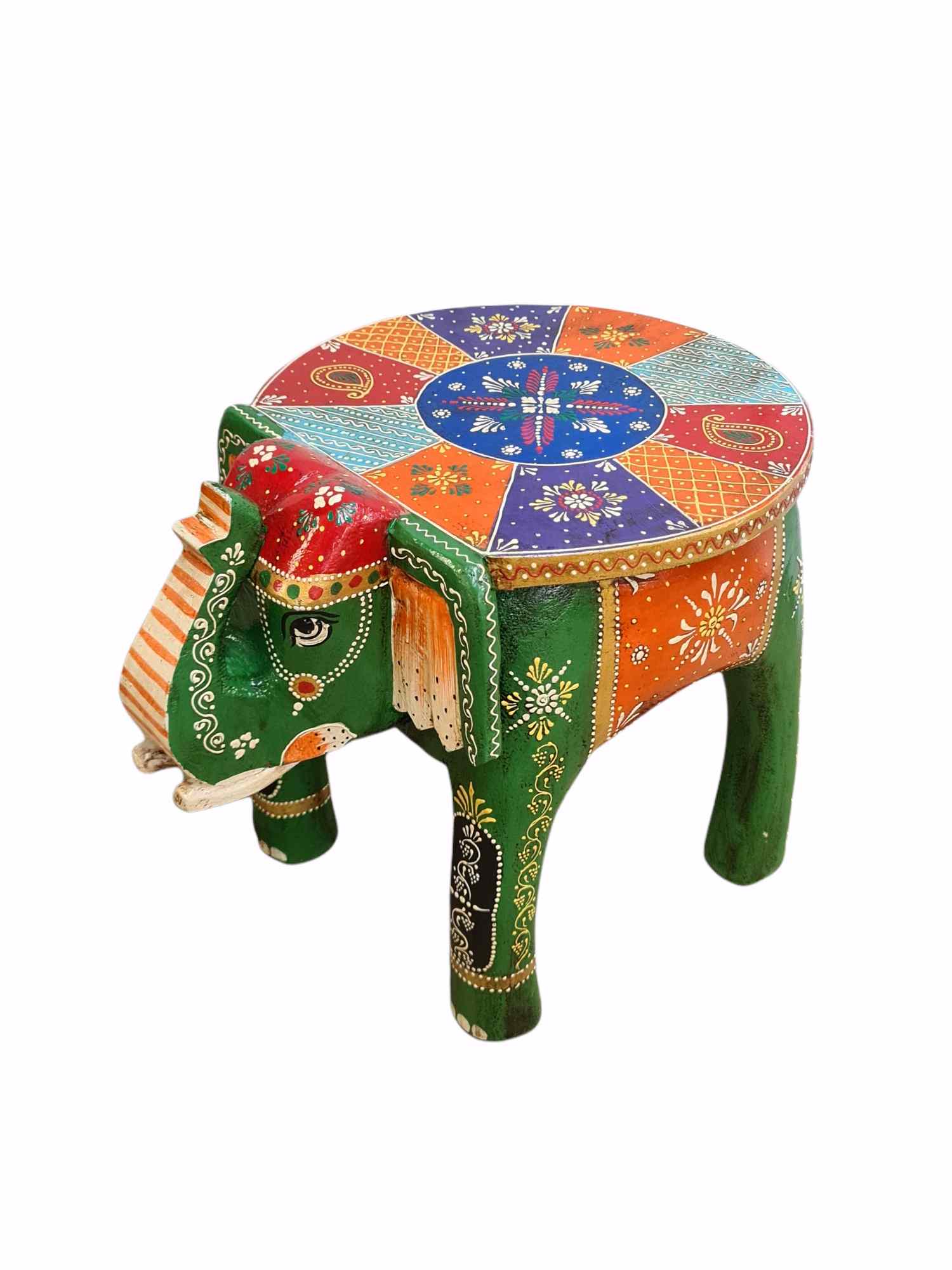 Wooden Indian Elephant Medium