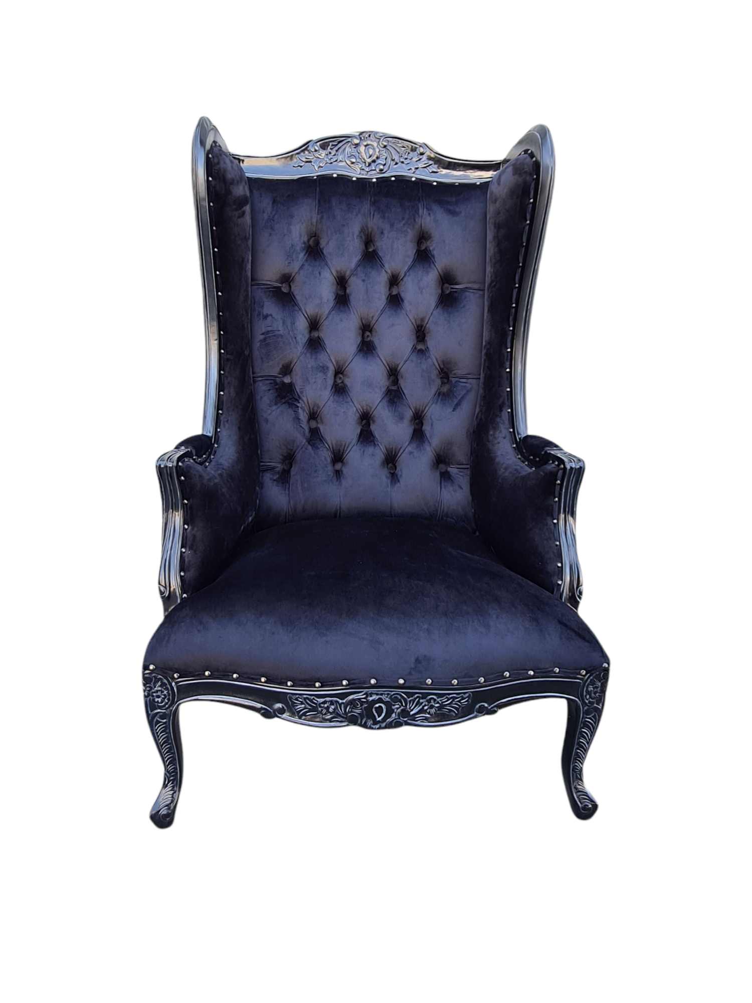 Laurent French Wing Back Designer Arm Chair