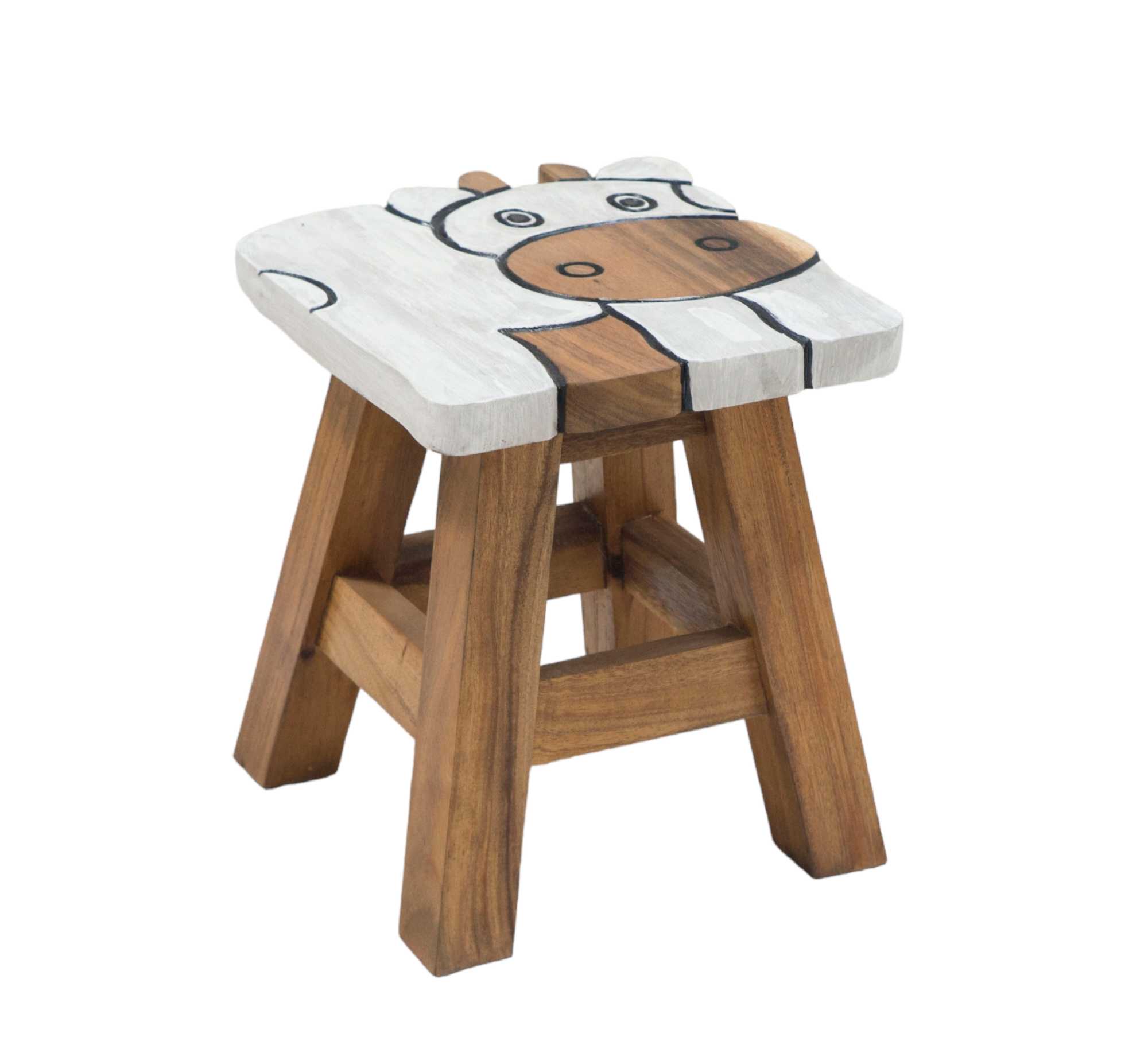 Solid wood kids Stool