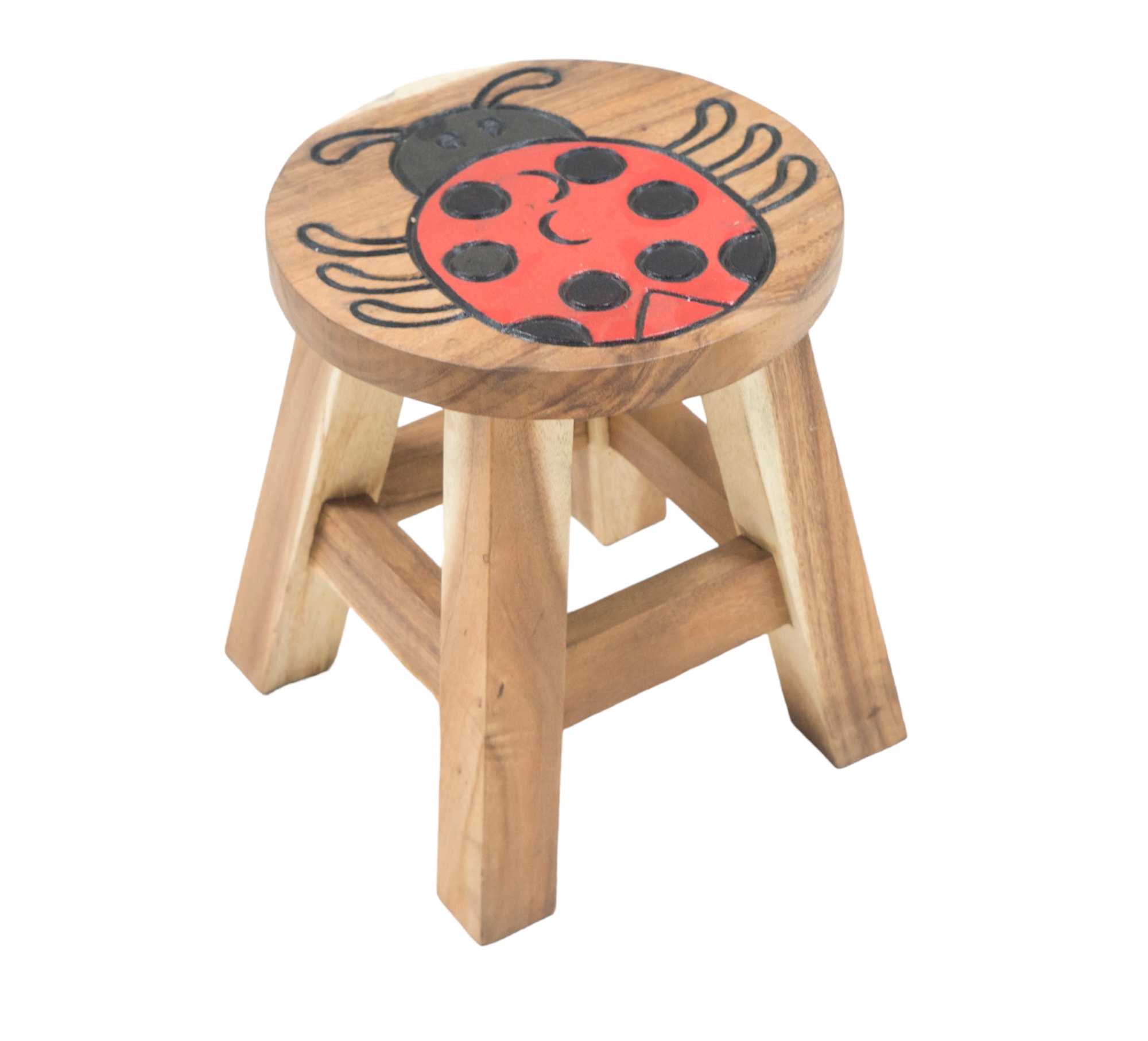Solid wood kids Stool