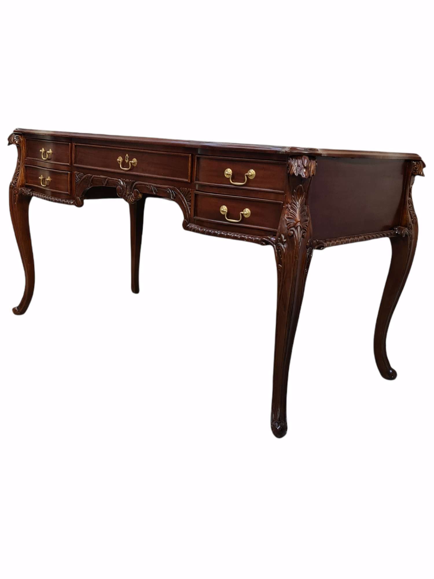 CAMBRIDGE MAHOGANY WOOD DESK