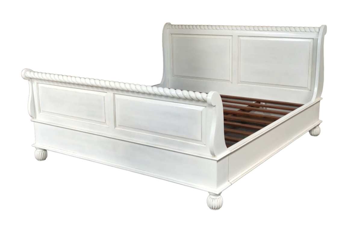 TWISTED SLEIGH BED