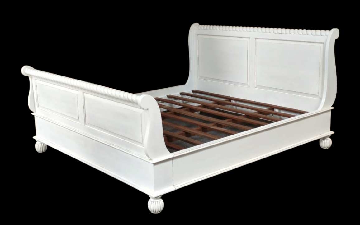 TWISTED SLEIGH BED