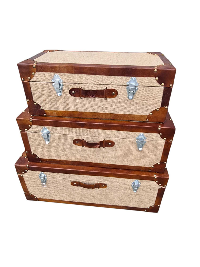 DOWNING SET OF 3 TRUNKS