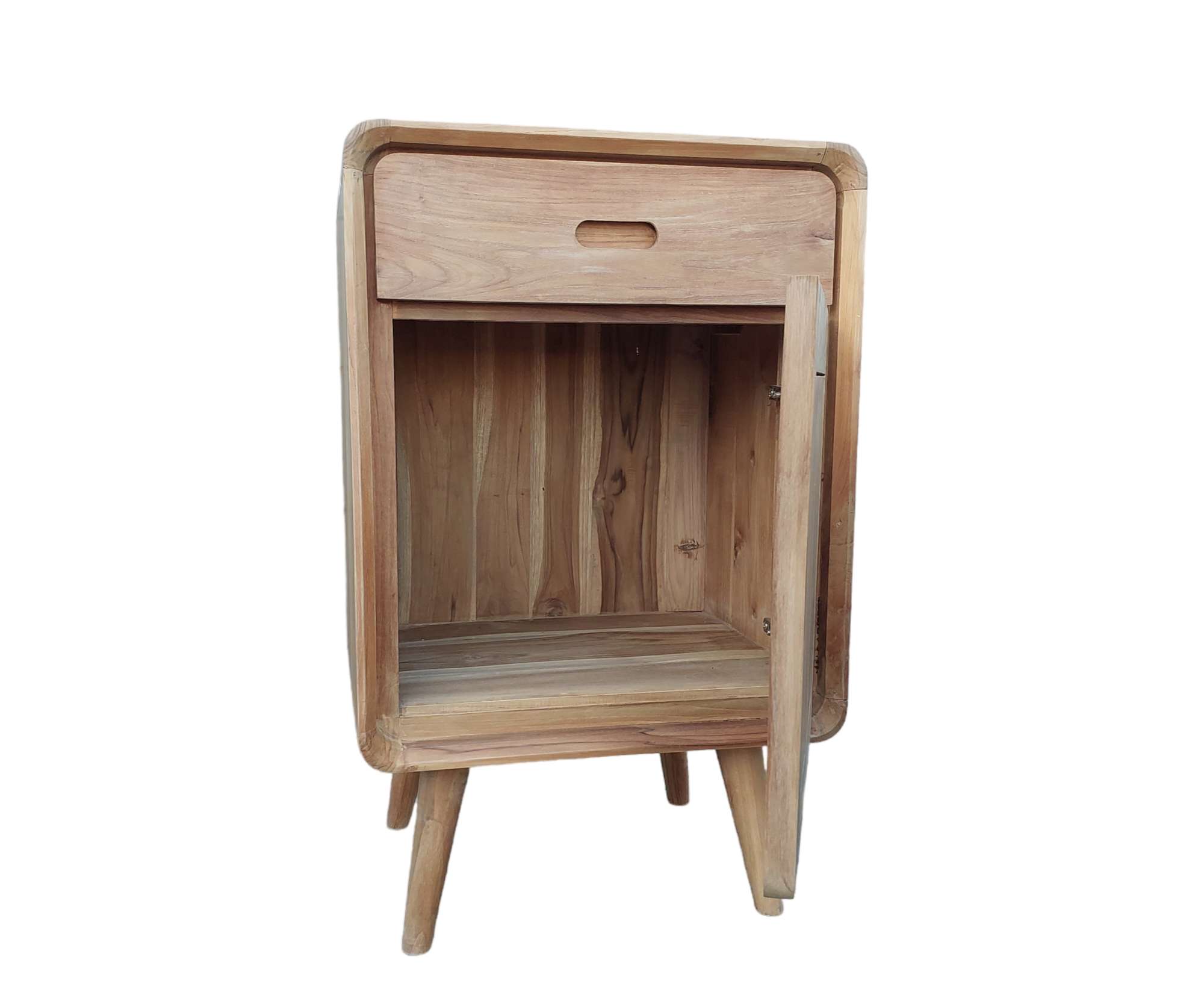 NATURAL TEAK BEDSIDE