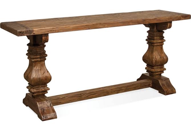 WINSOR SOLID WOOD CONSOLE TABLE