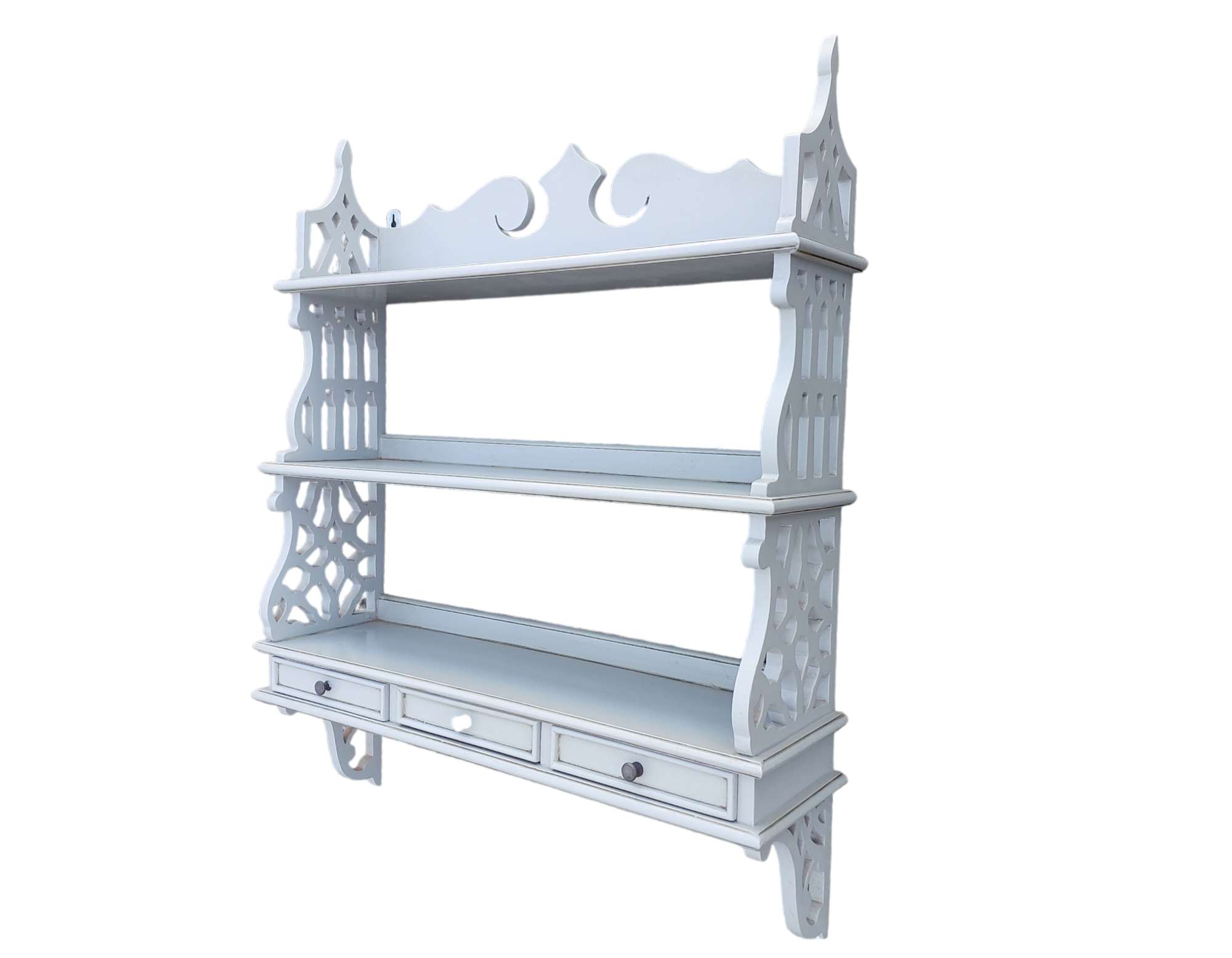 Nancy Victorian style wall shelf