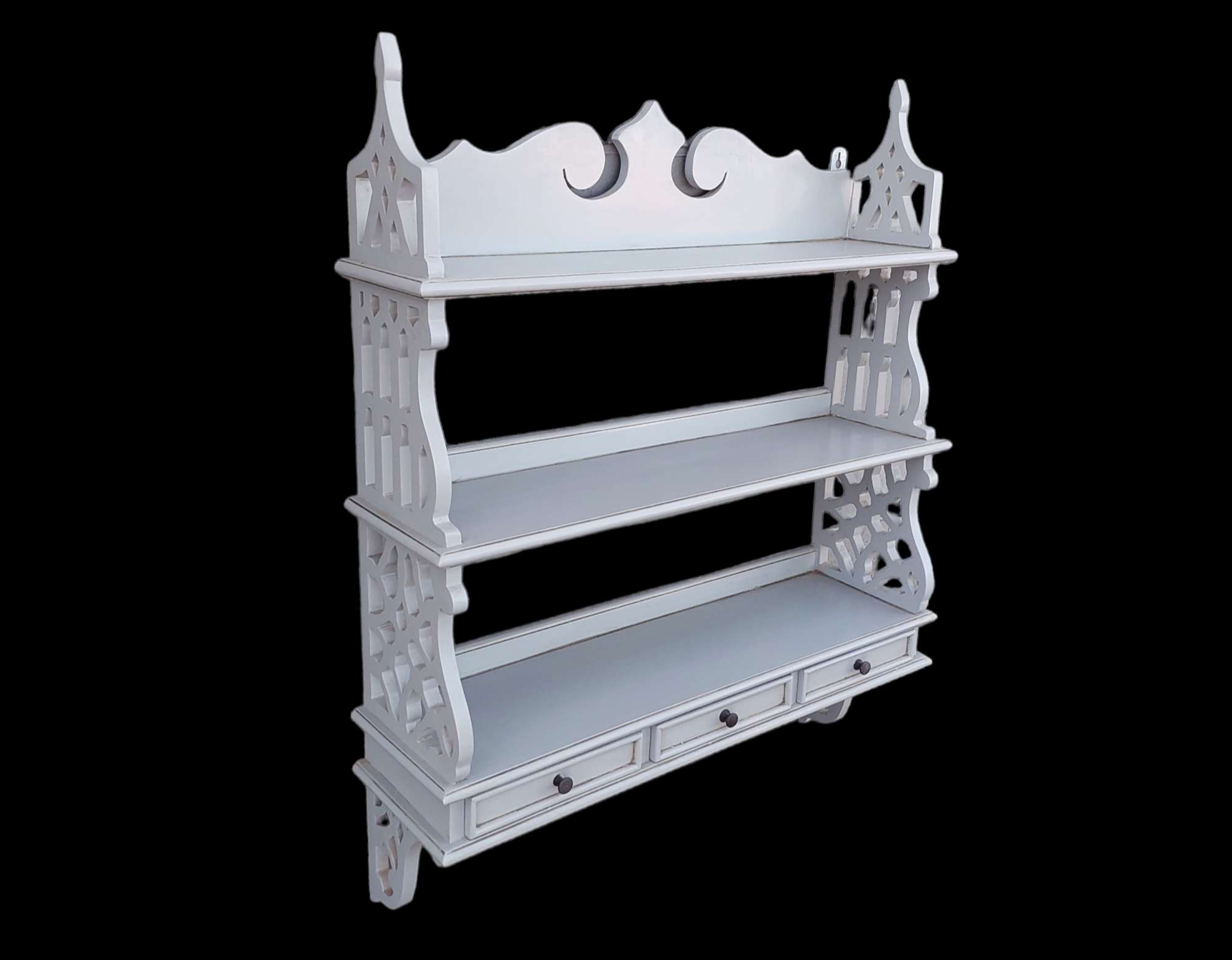 Nancy Victorian style wall shelf