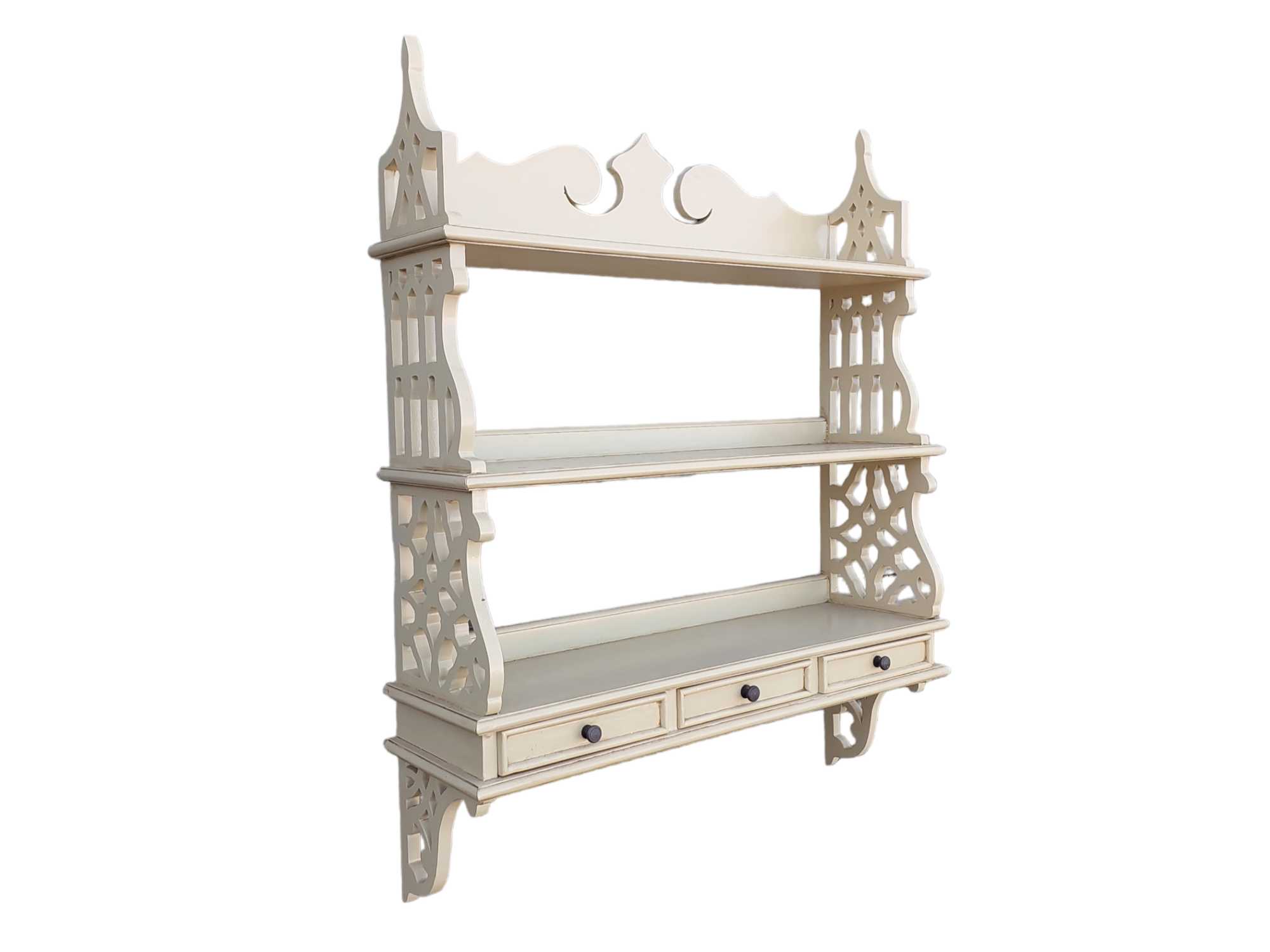 Nancy Victorian style wall shelf