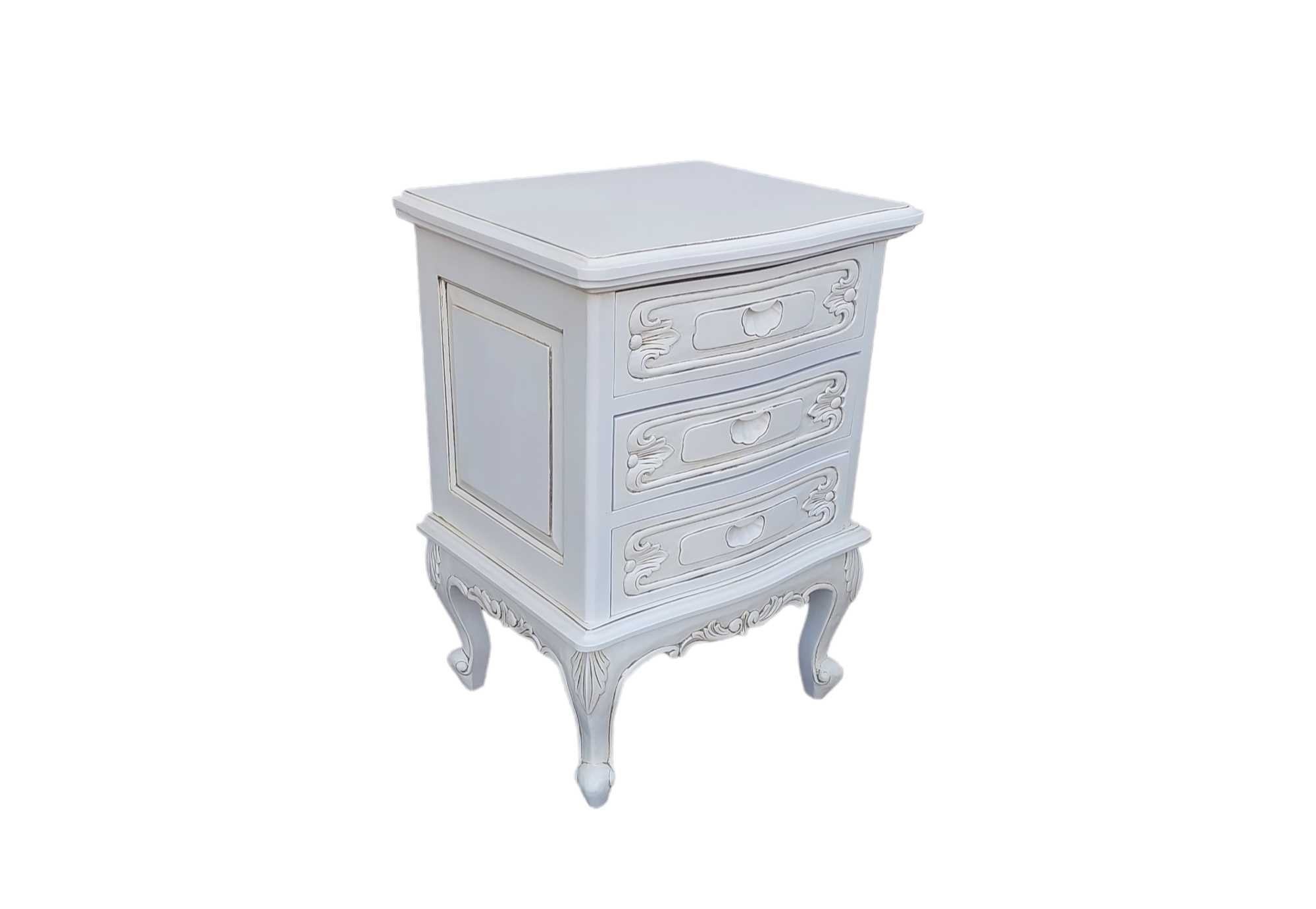 DOMINQUE FRENCH 3 DRAWER BEDSIDE