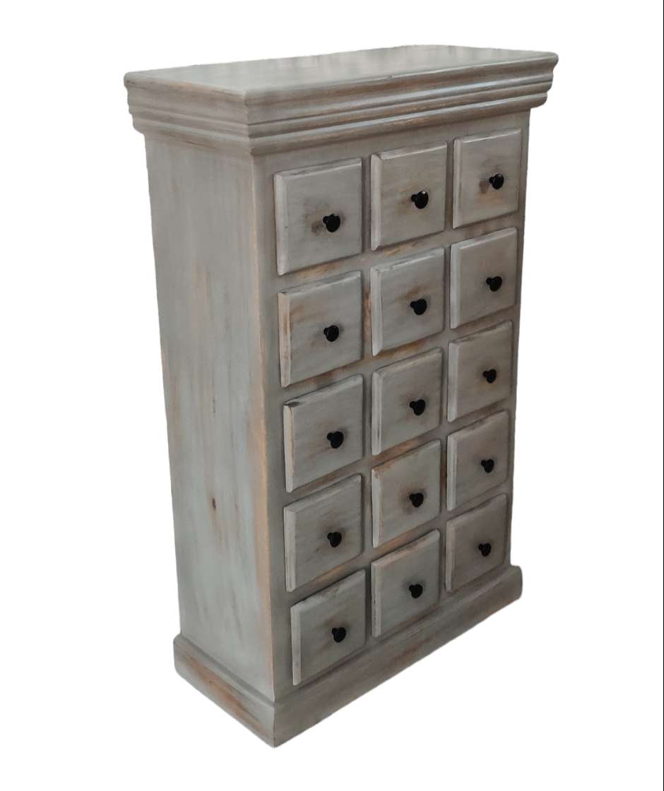 INDIAN 15 DRAWER CHEST