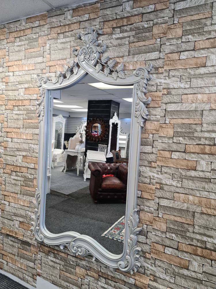 Large French leaf Mirror