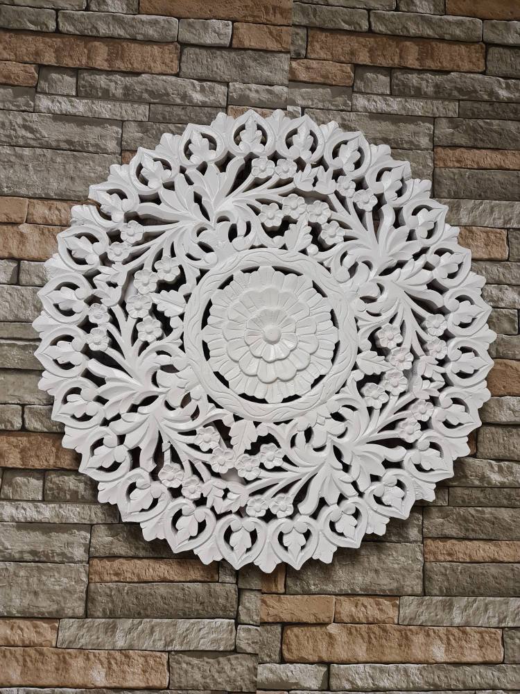 Round Indian wall Panel