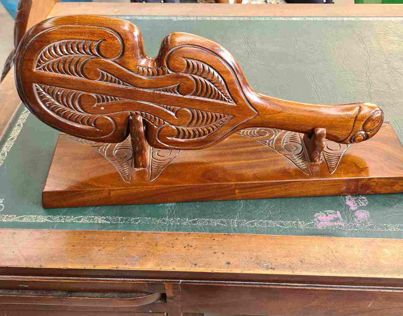 Tane Wood Carved Maori Patu