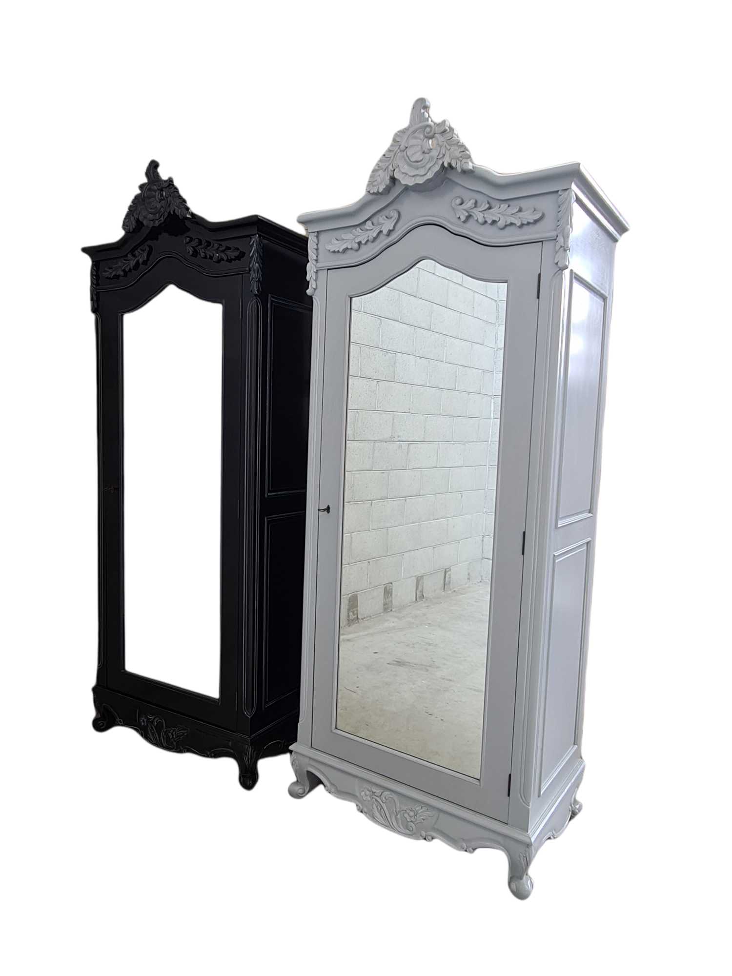 Lucien French Mirror door Armoire