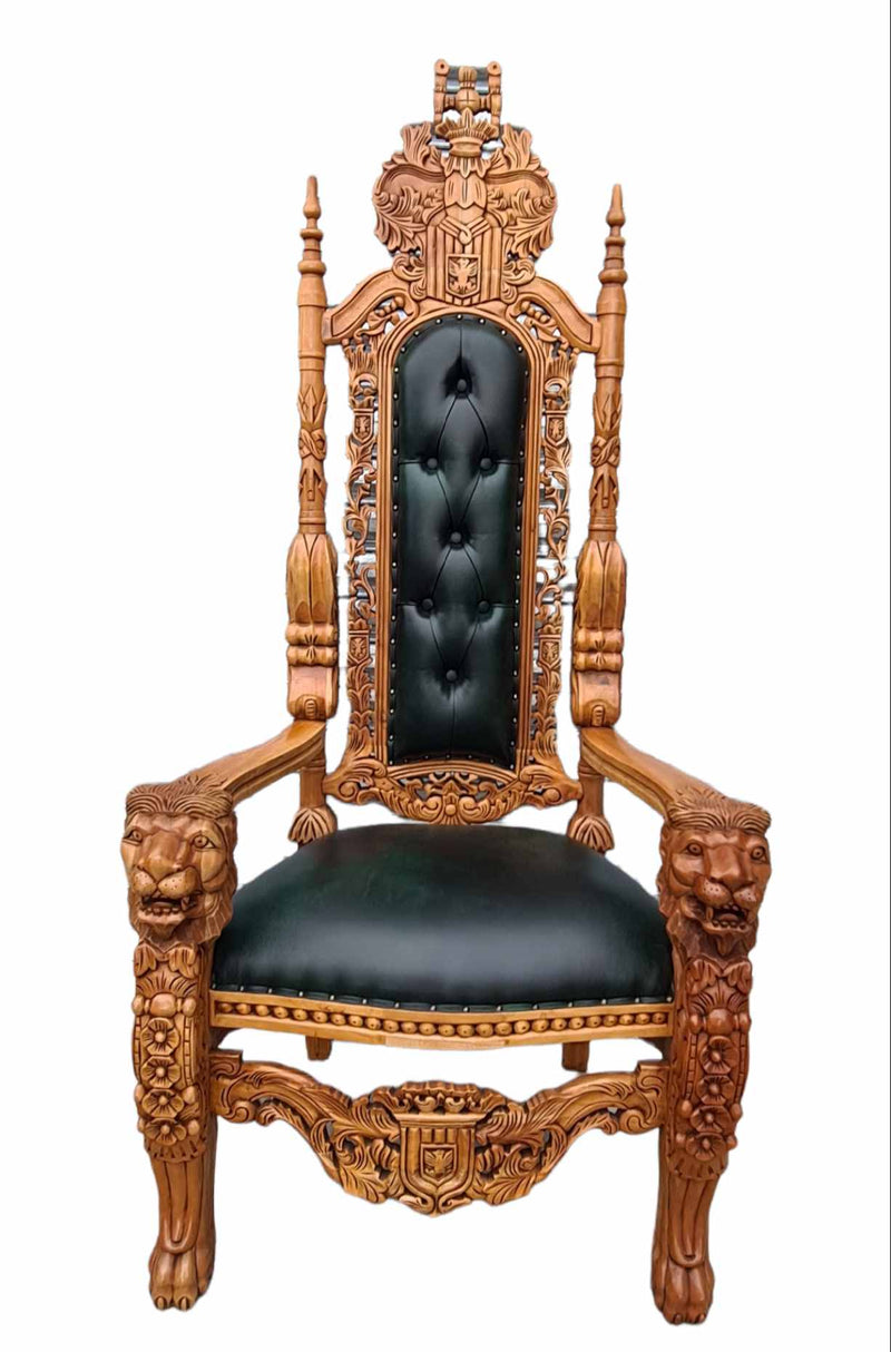Majesty Heavy Carved Throne