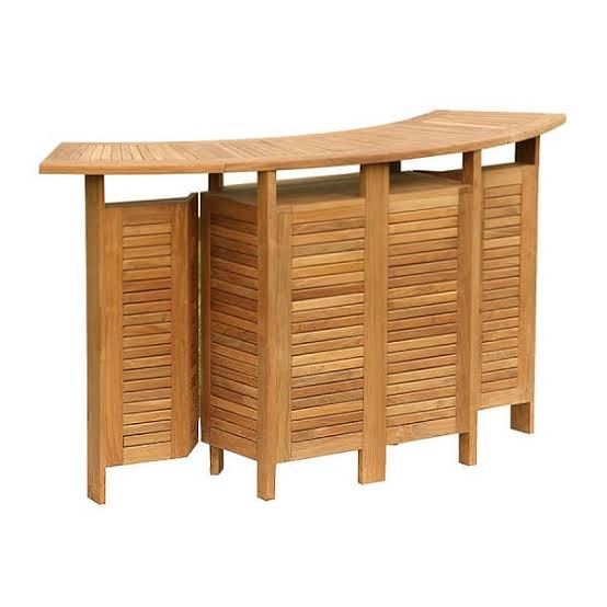 DESTA FOLDING TEAK BAR