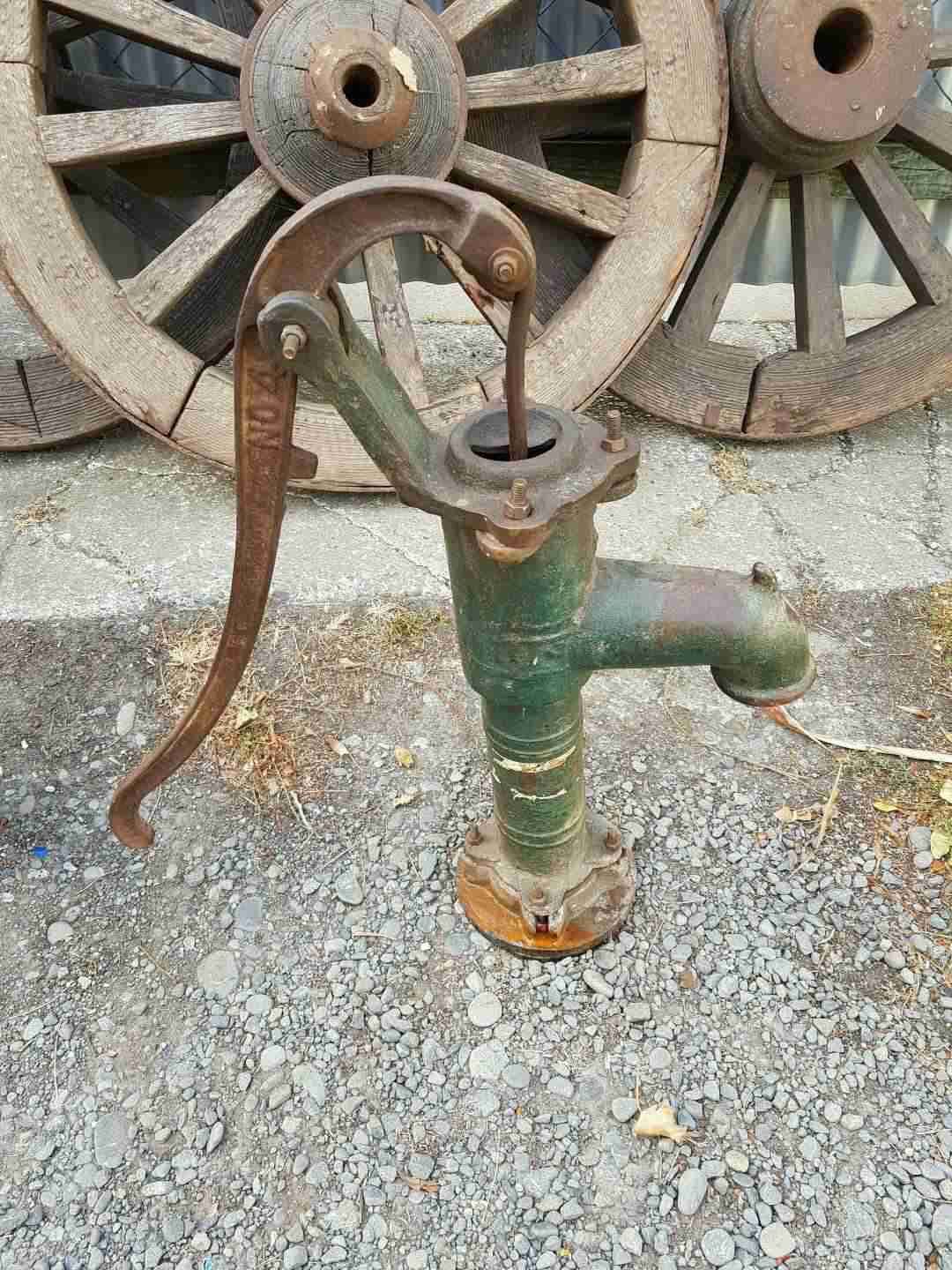 Vintage Cast iron water Pump