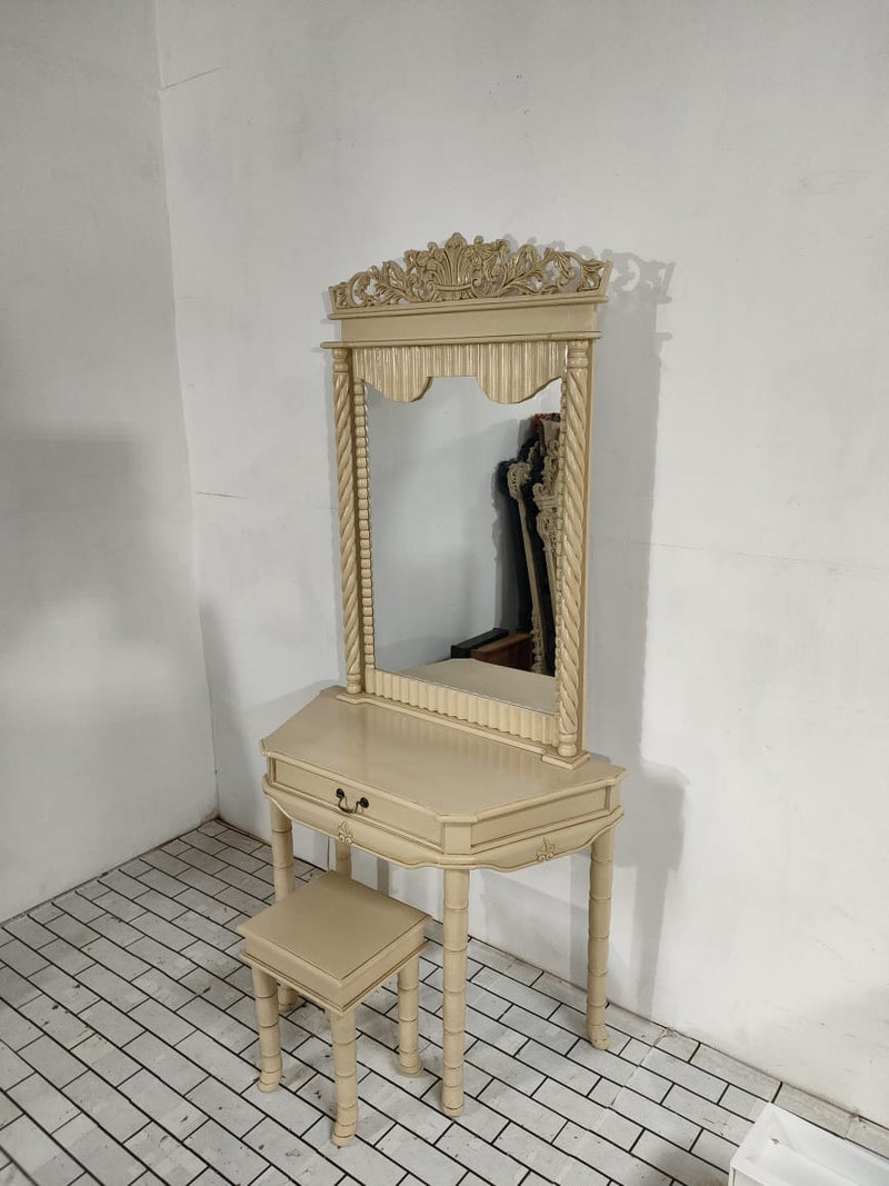 Neon carved Dressing Table