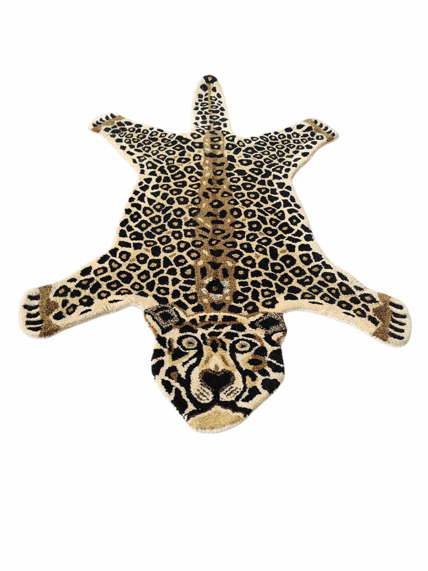 Pure NZ Wool Leopard Rug