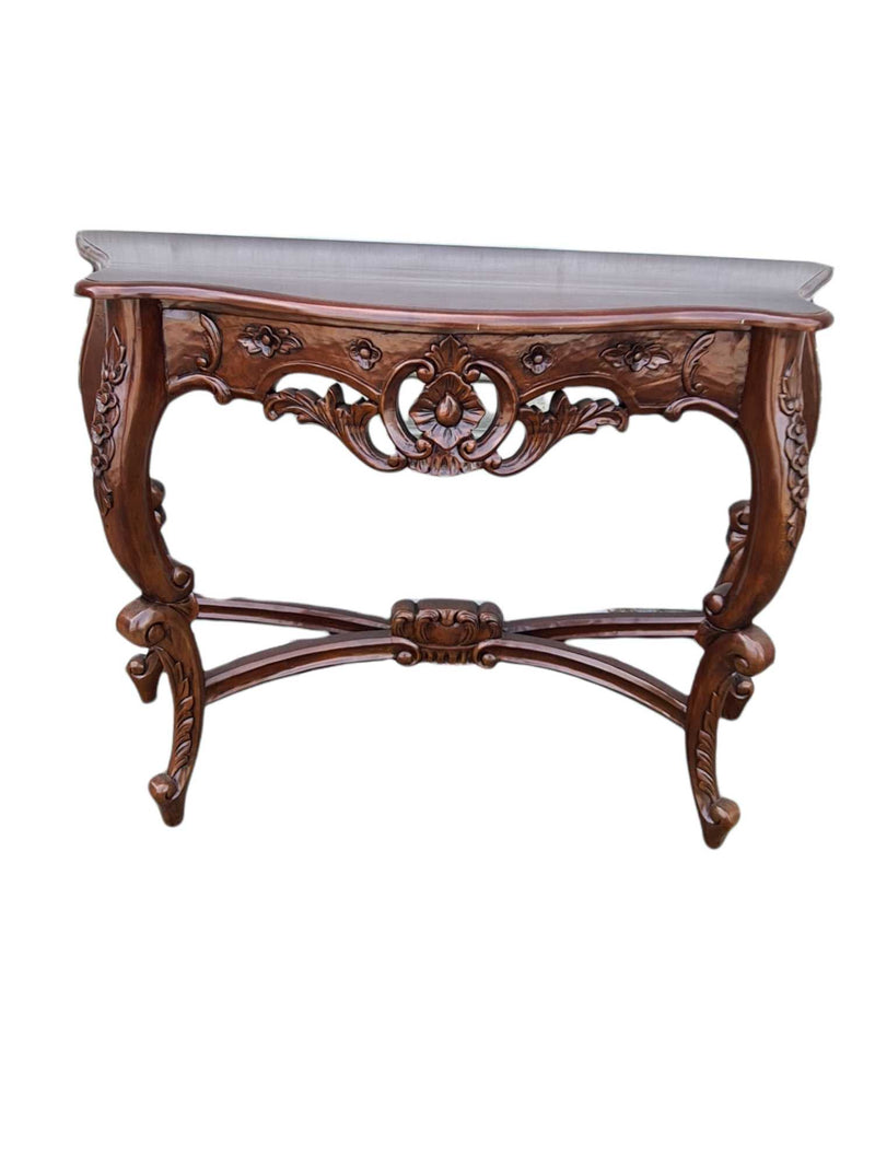DREUX HAND CARVED FRENCH CONSOLE