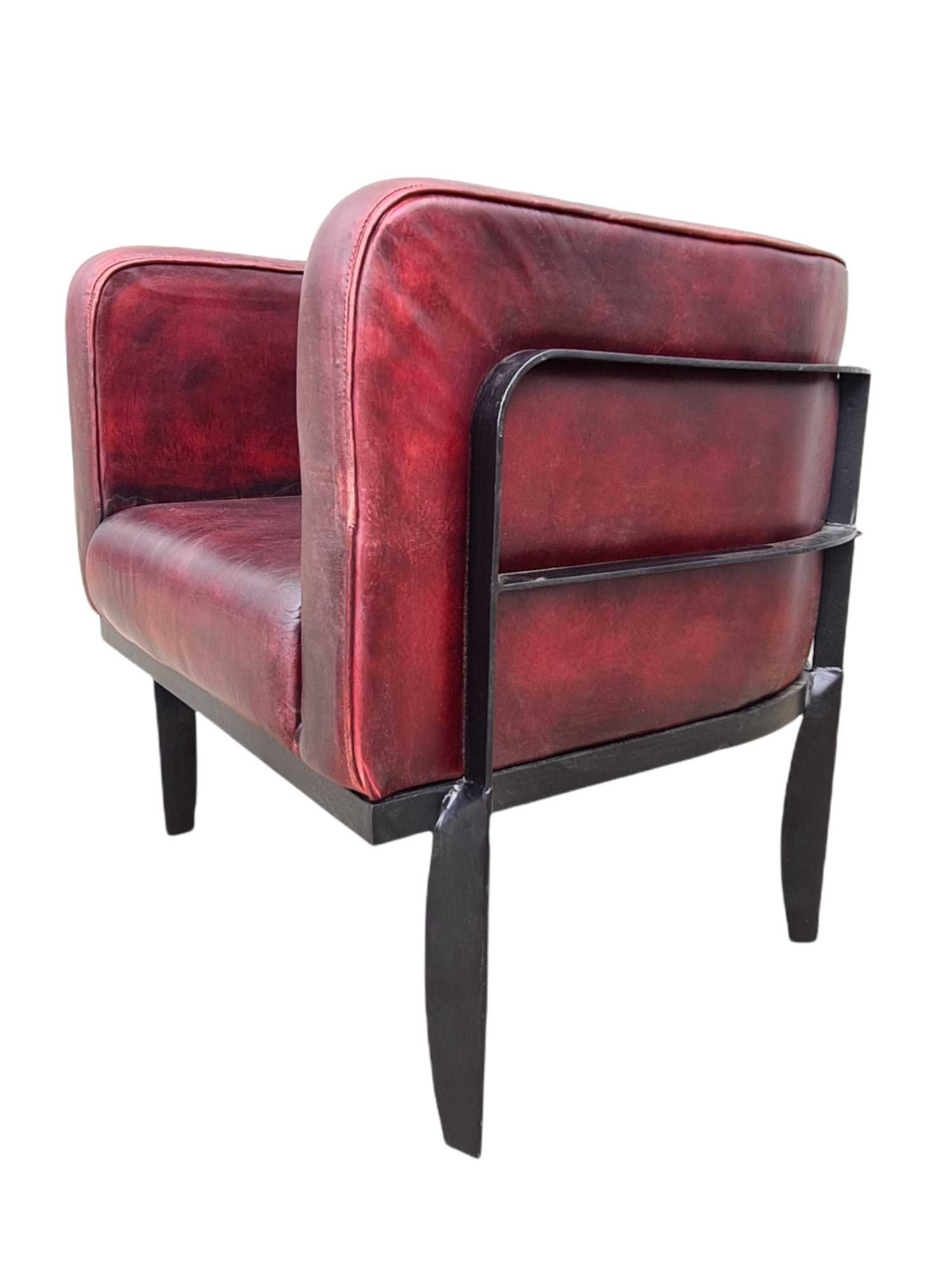 New Yorker Genuine leather Tub Chair