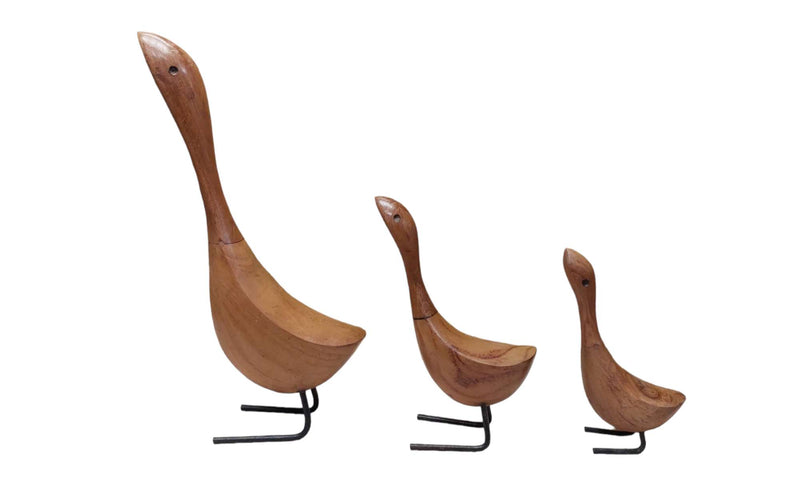 Wooden Minimalist Bird Set
