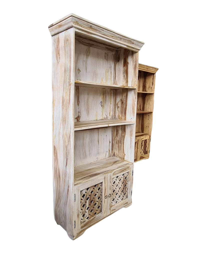Solid Rosewood Indian Bookcase