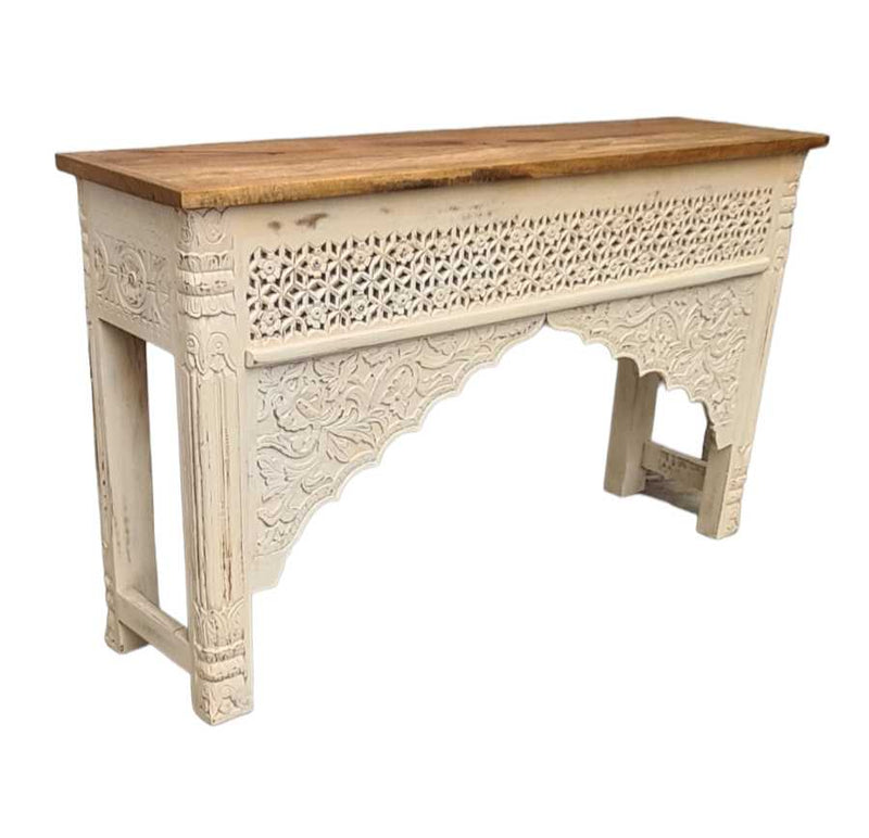 DEV INDIAN CONSOLE TABLE