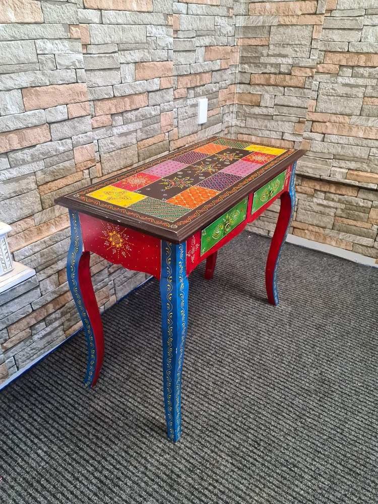 Radha Hand Painted Indian Table
