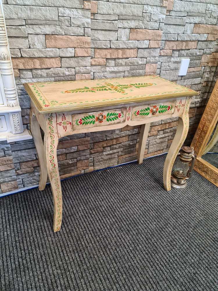 Radha Hand Painted Indian Table