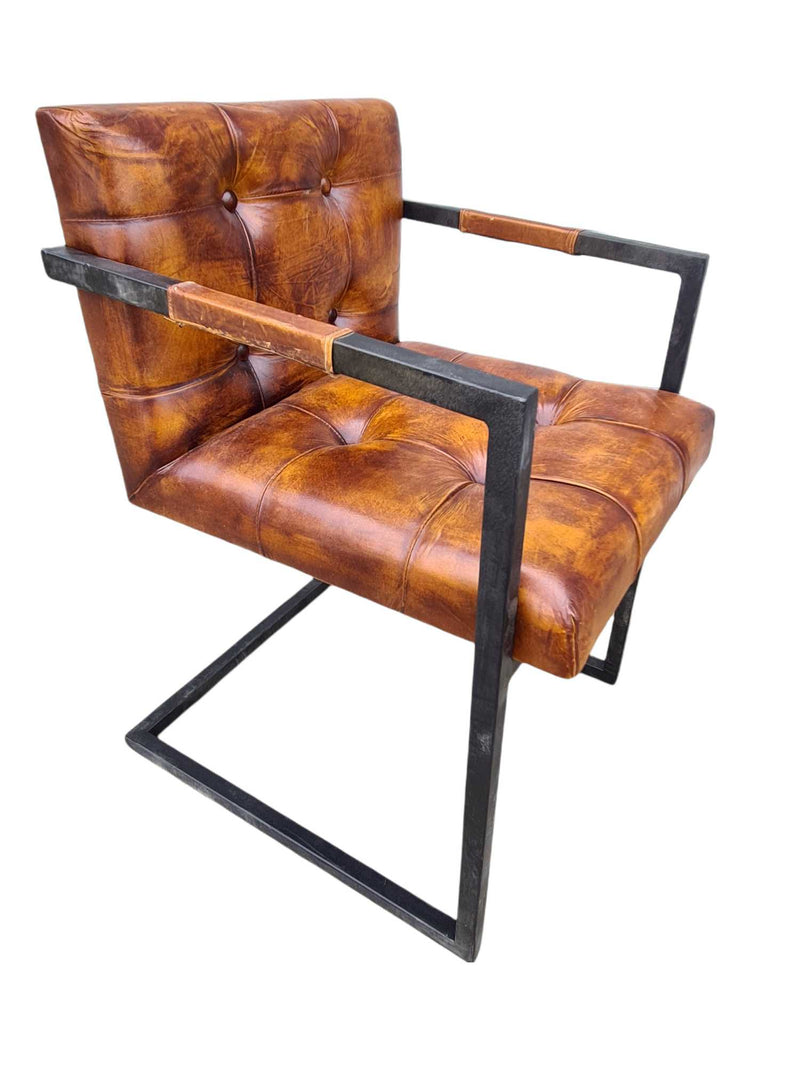 Kensington Industrial leather Office Chair