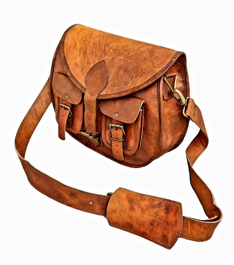 Warden Leather Hand Bag