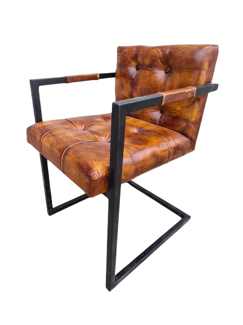 Kensington Industrial leather Office Chair