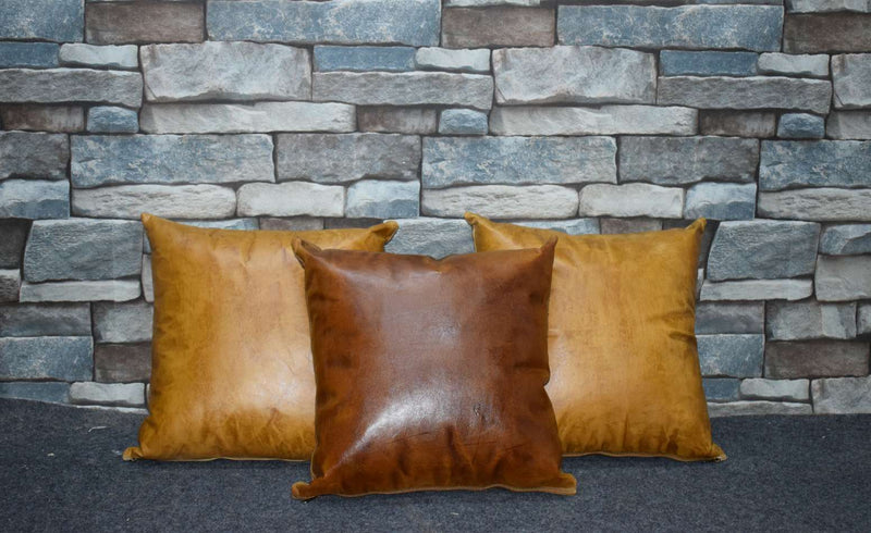 Annabel Genuine Leather Cushions