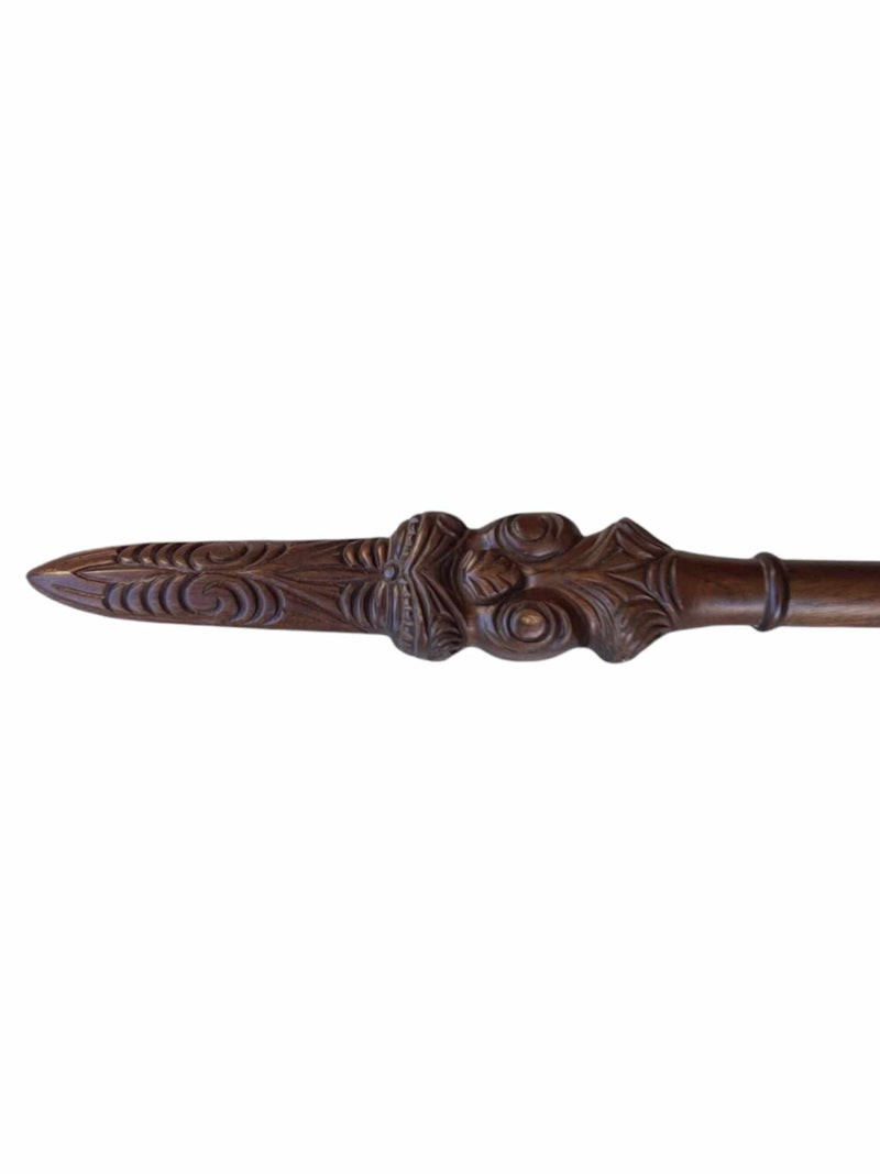 Carved Maori Taiaha