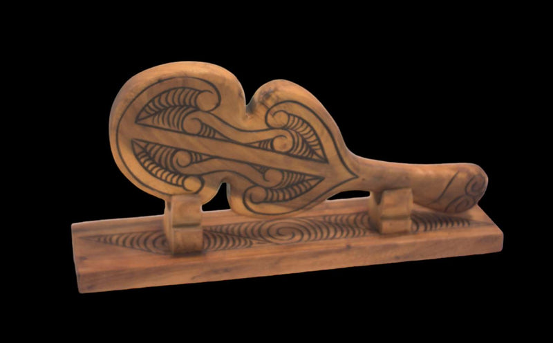 Tane Wood Carved Maori Patu