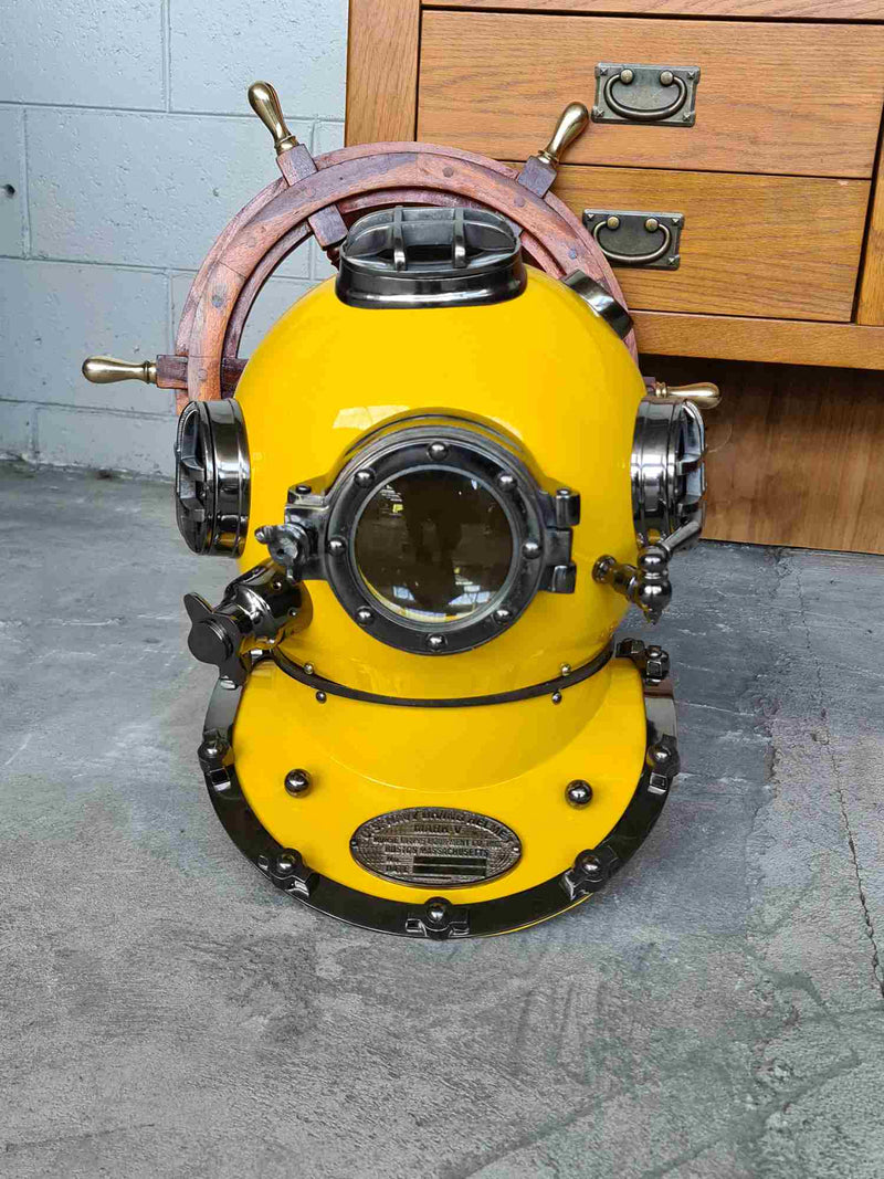 US Navy Reproduction Diving Helmet