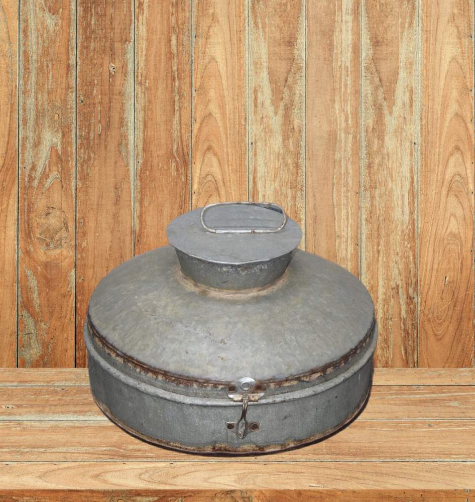 Vintage Indian Butter Storage URN