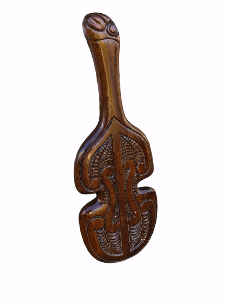 Tane Wood Carved Maori Patu