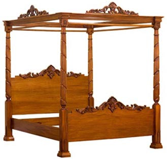 LINCOLN CANOPY BED { MADE TO ORDER}