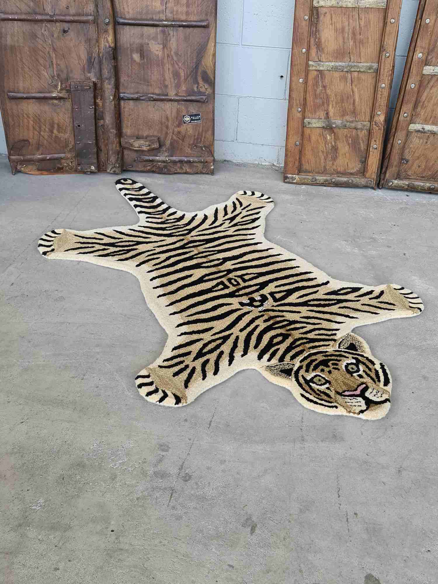 Pure NZ Wool Leopard Rug