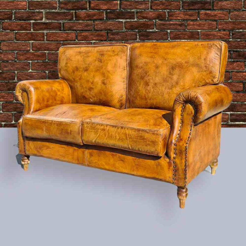 Rochdale Two seater Leather Sofa