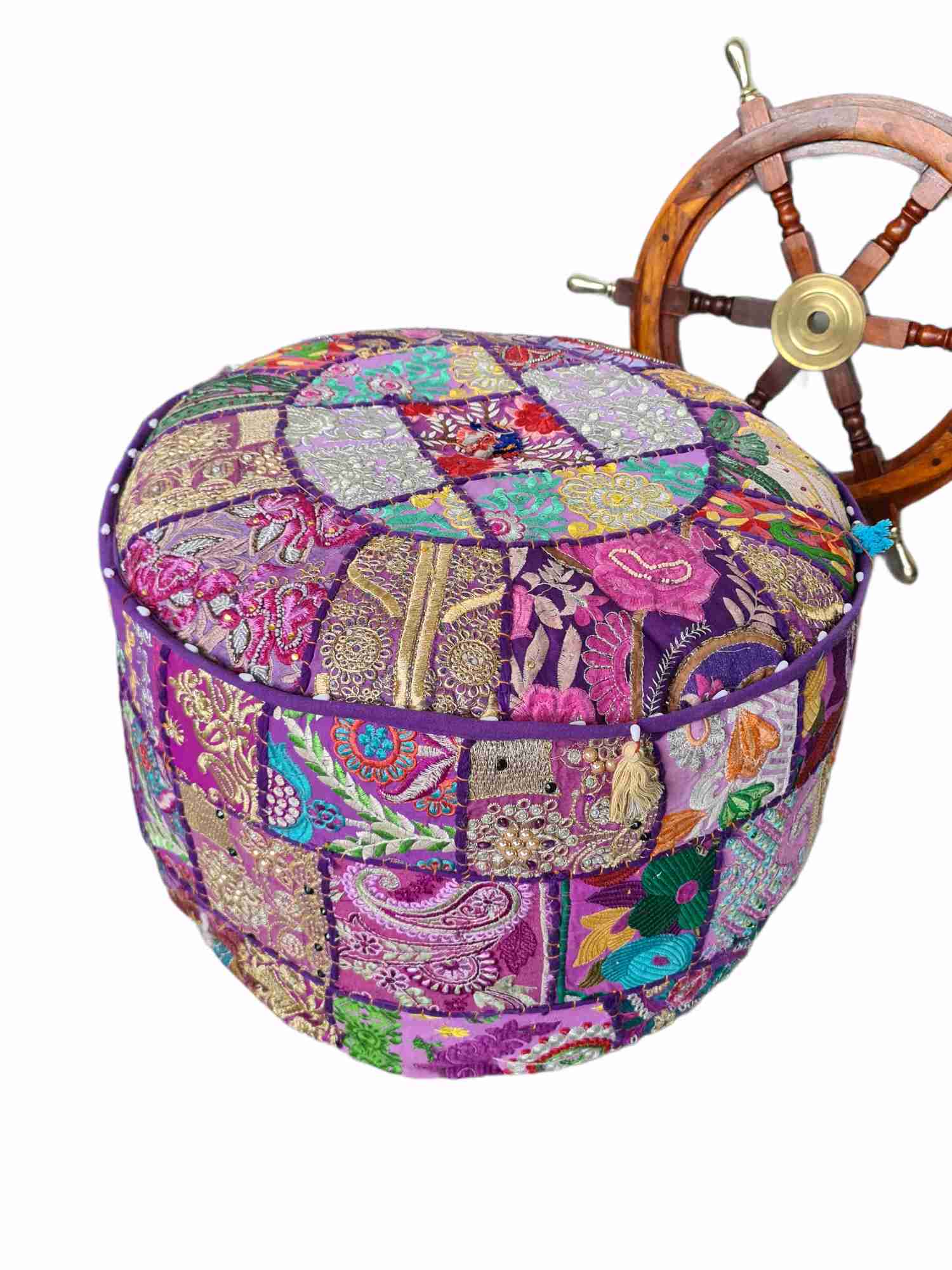 RAJASTHANI ROUND POUF