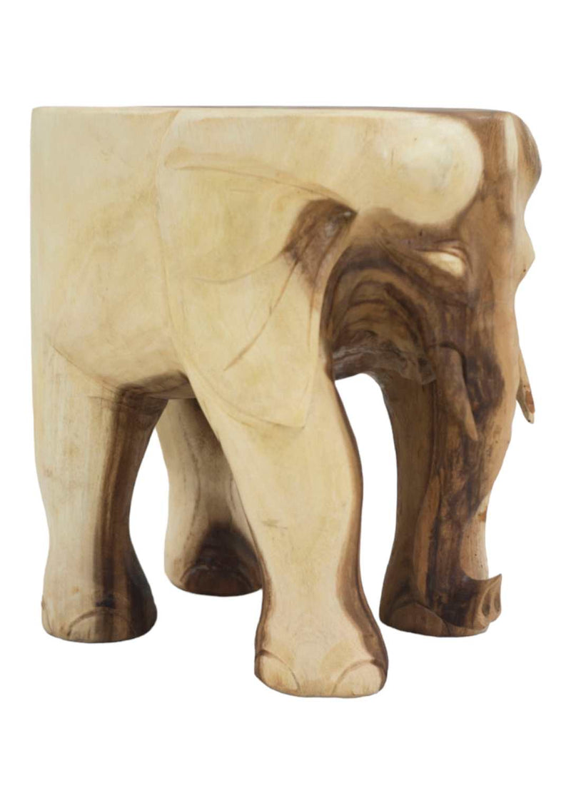 Wooden Elephant Table