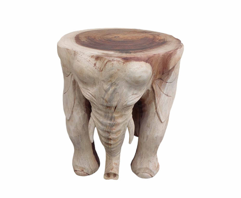 Wooden Elephant Table