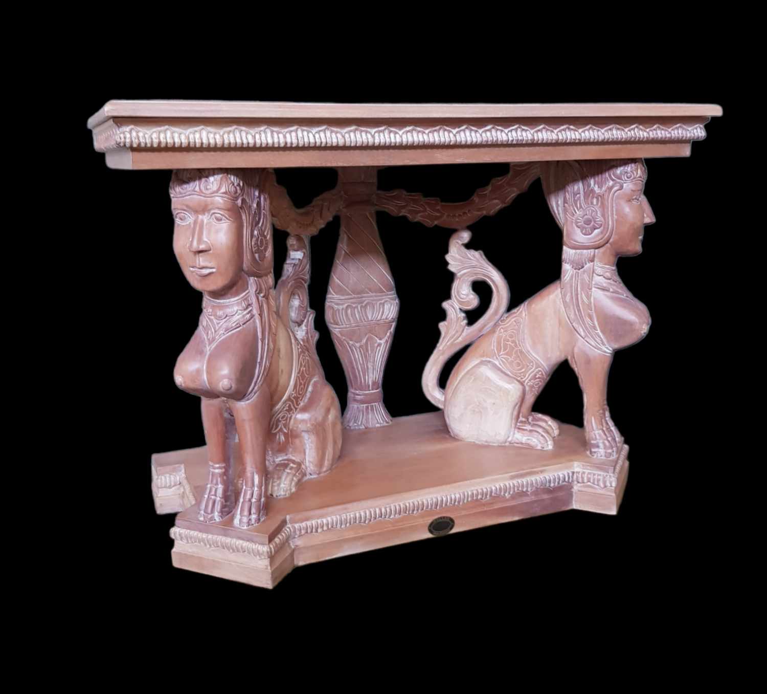 FRENCH LADY DOG CONSOLE