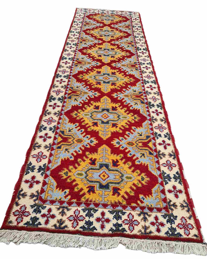 Persian Hand Knotted wool Hall Runner no 15