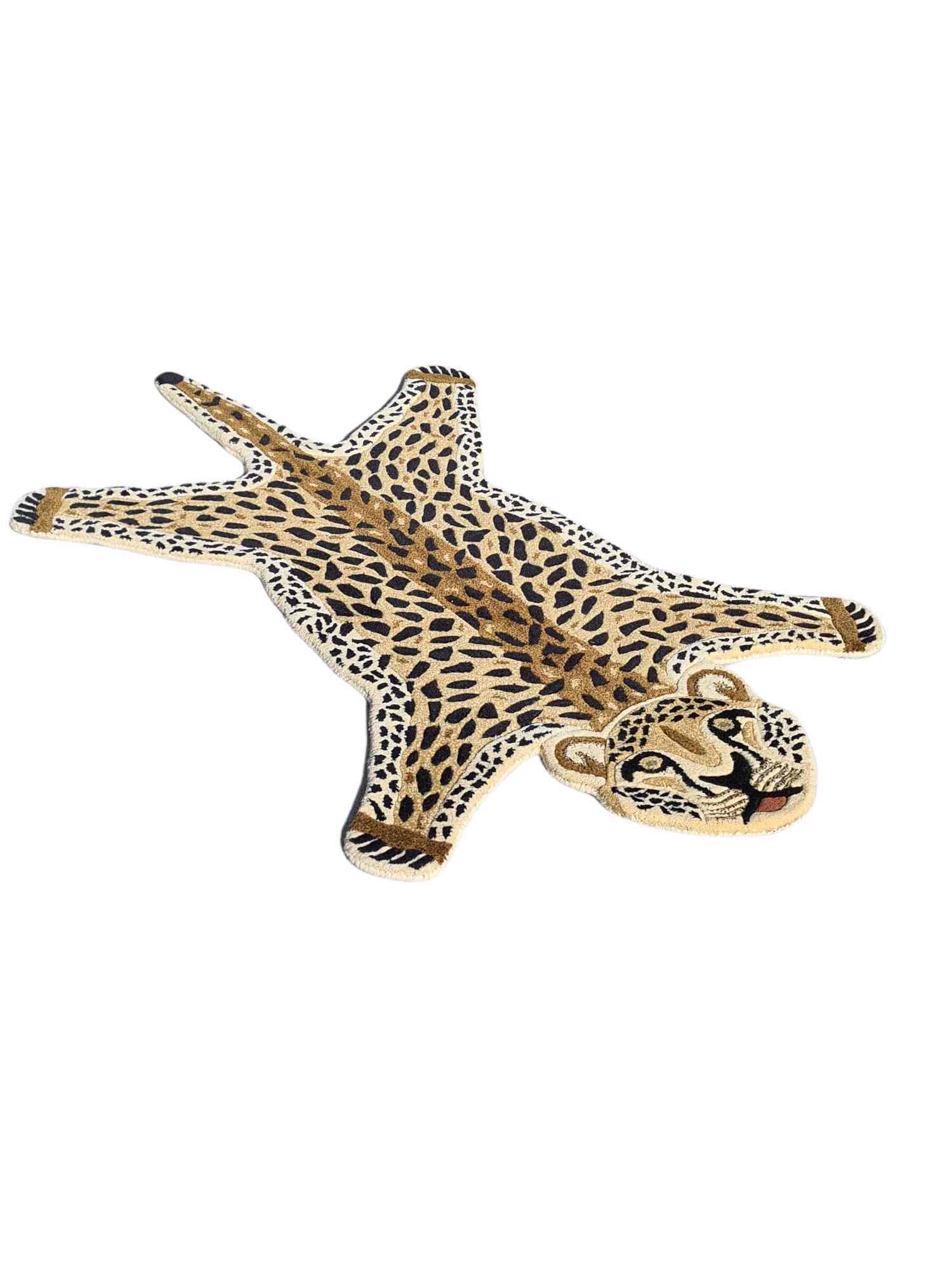 Pure NZ Wool Leopard Rug