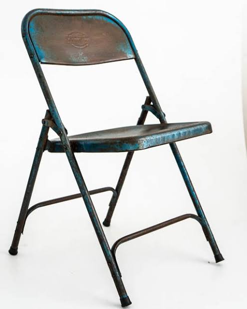 Vintage Metal folding Chair